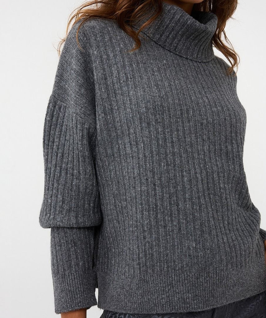 Esqualo Sweater Rib Col