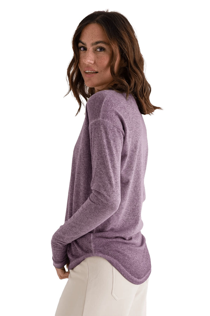 Love Joy Victory Longsleeve Alania Aubergine