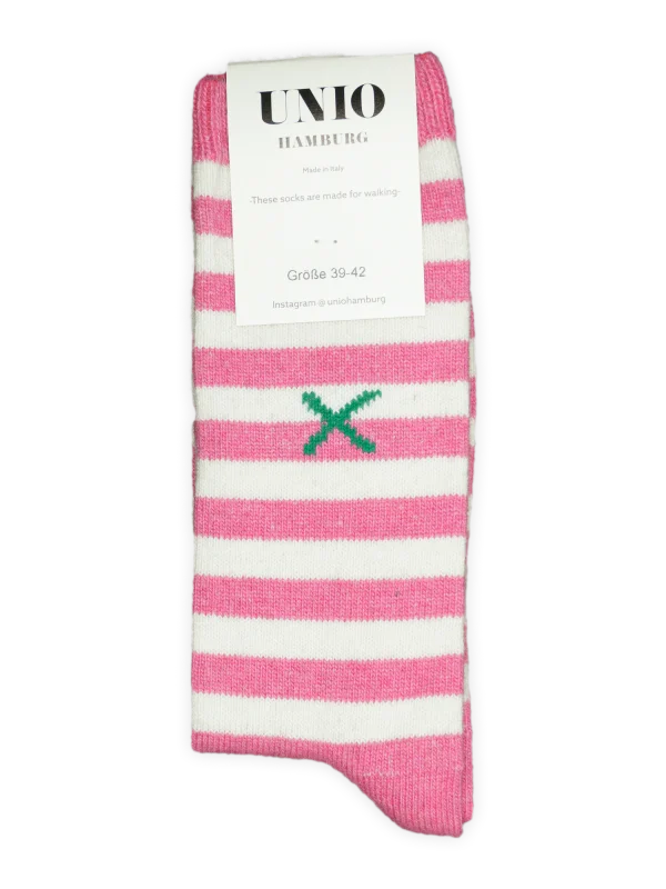 UNIO Hamburg Socken Cosy Classic Pink