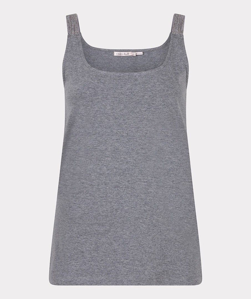 Esqualo Singlet Lurex Straps