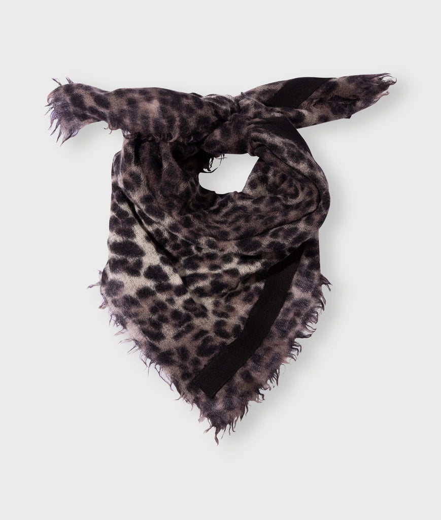 10 Days Amsterdam Wool Bandana Leopard