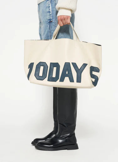 10 Days Amsterdam Shopper Ecru