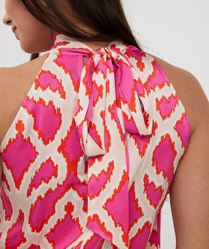 Esqualo Top Halter Disco Spark
