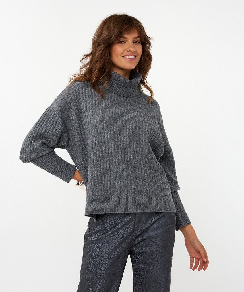 Esqualo Sweater Rib Col