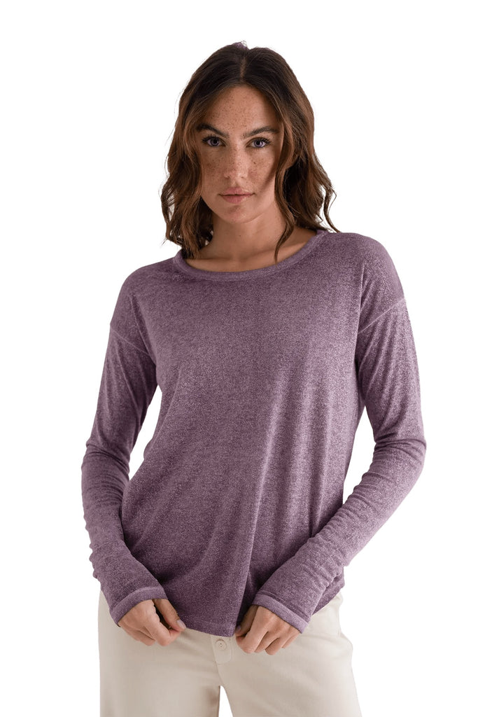 Love Joy Victory Longsleeve Alania Aubergine