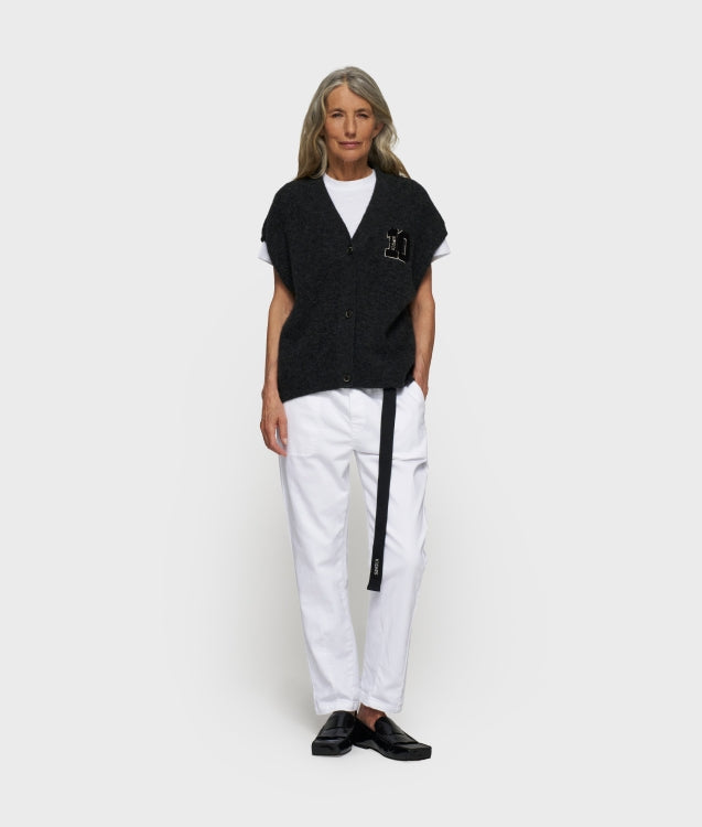 10 Days Amsterdam Belted Pants White