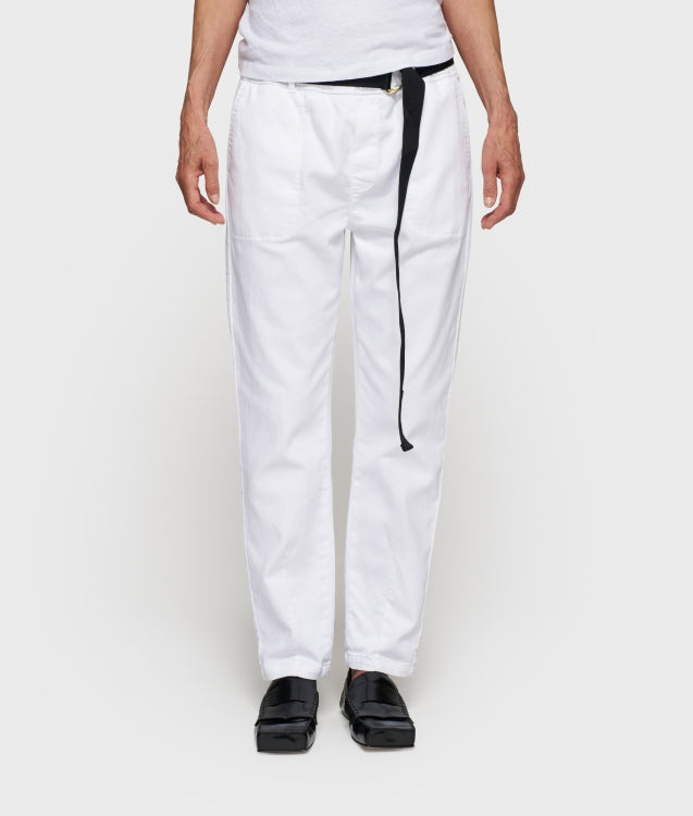 10 Days Amsterdam Belted Pants White