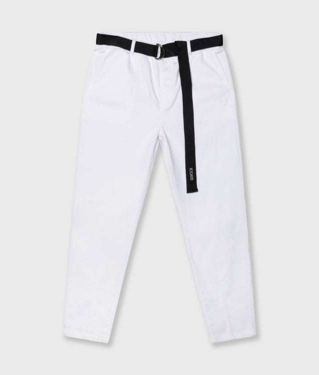 10 Days Amsterdam Belted Pants White