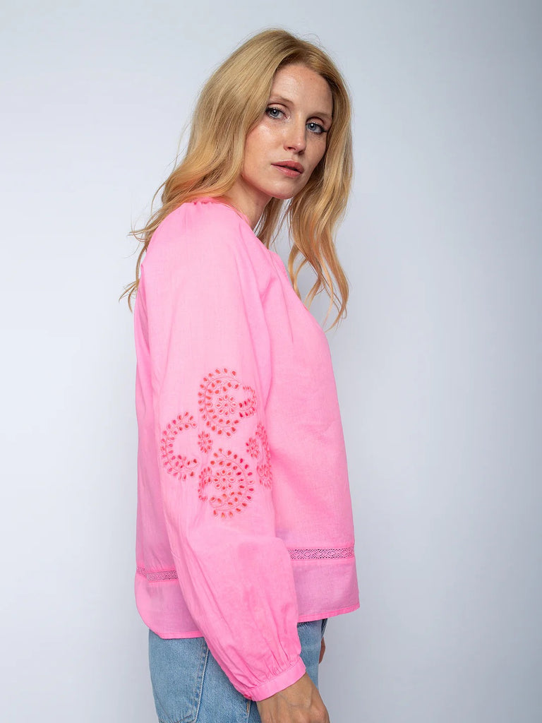 Emily van den Bergh Bluse Pink