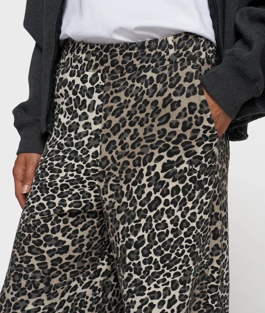 10 Days Amsterdam Wide Leg Jogger Leopard