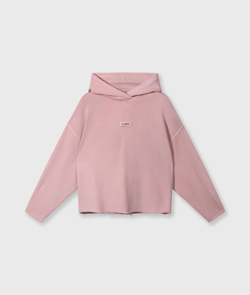 10 Days Amsterdam Statement Hoodie Raspberry