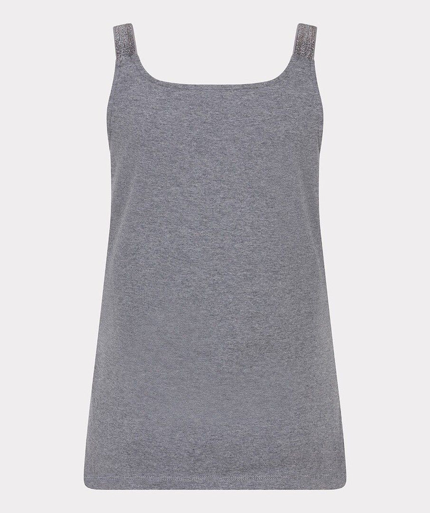 Esqualo Singlet Lurex Straps