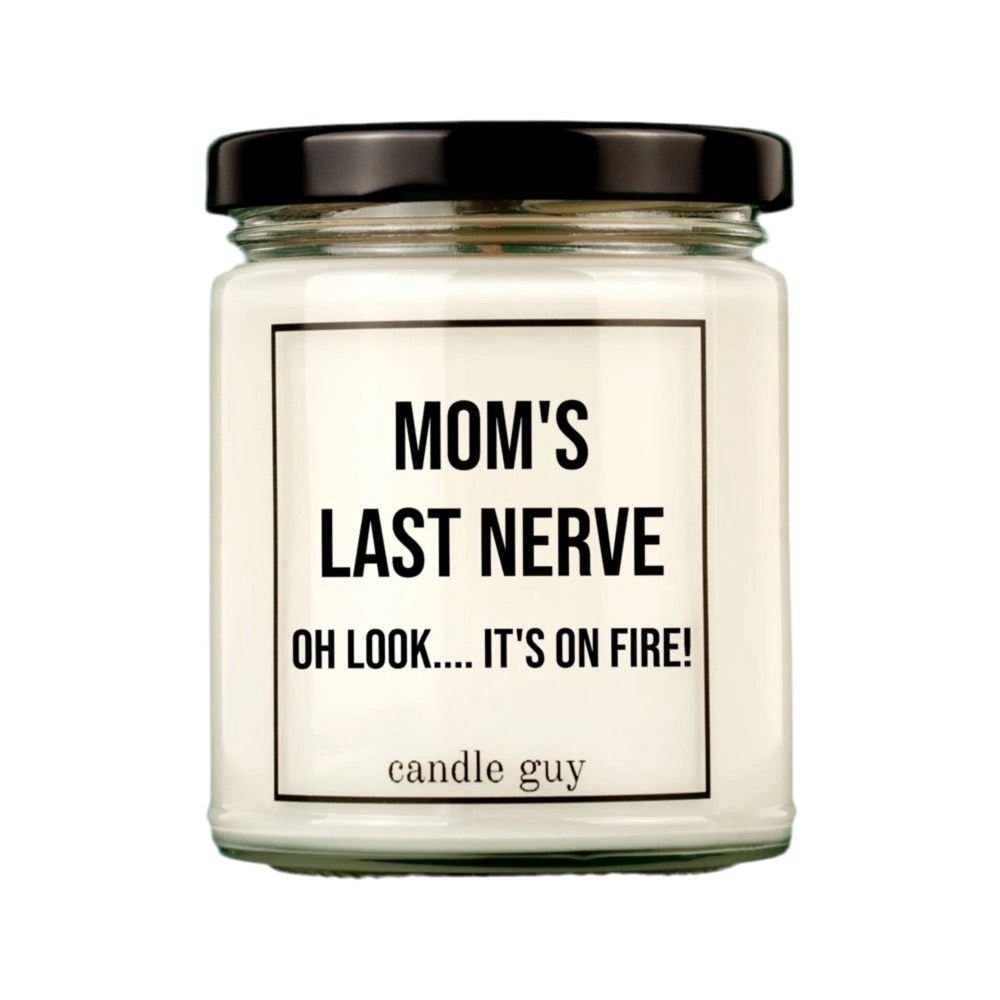 Candle Guy scented candle in a glass