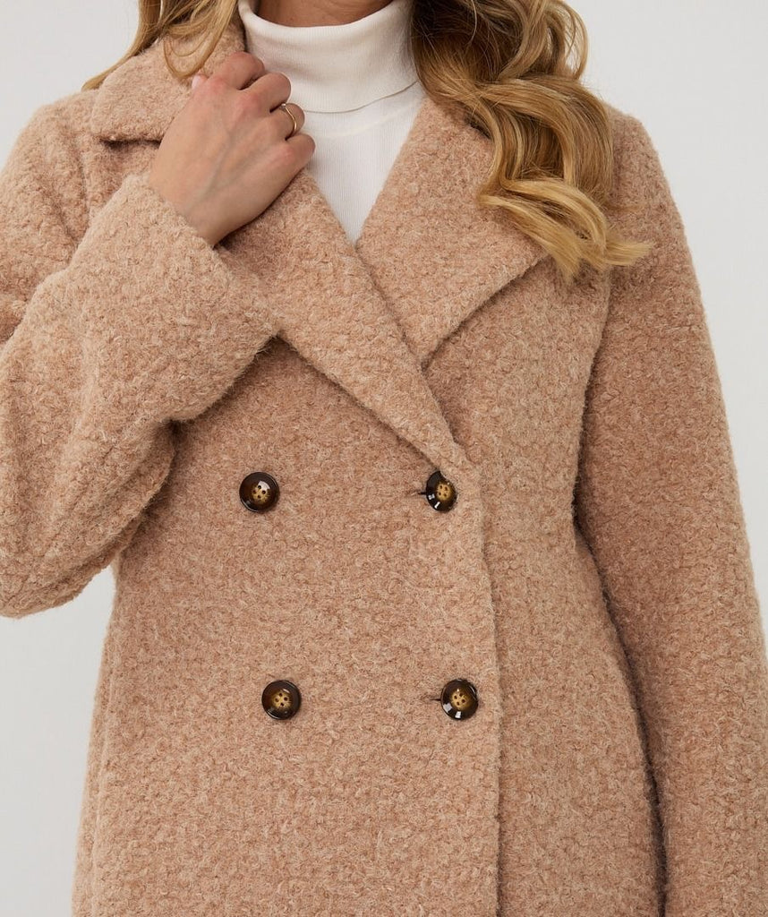 Esqualo Coat Bouclé
