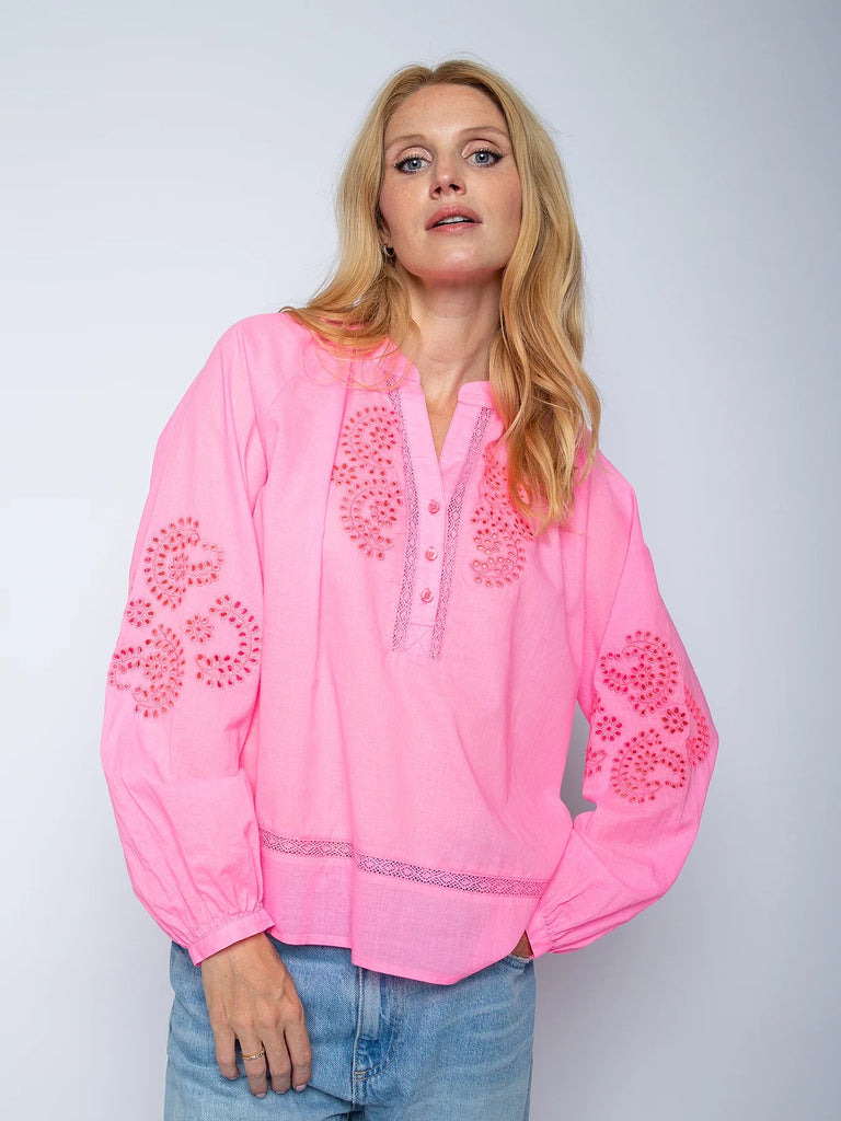 Emily van den Bergh Bluse Pink