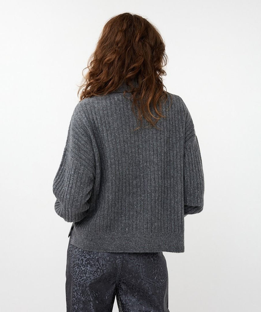 Esqualo Sweater Rib Col
