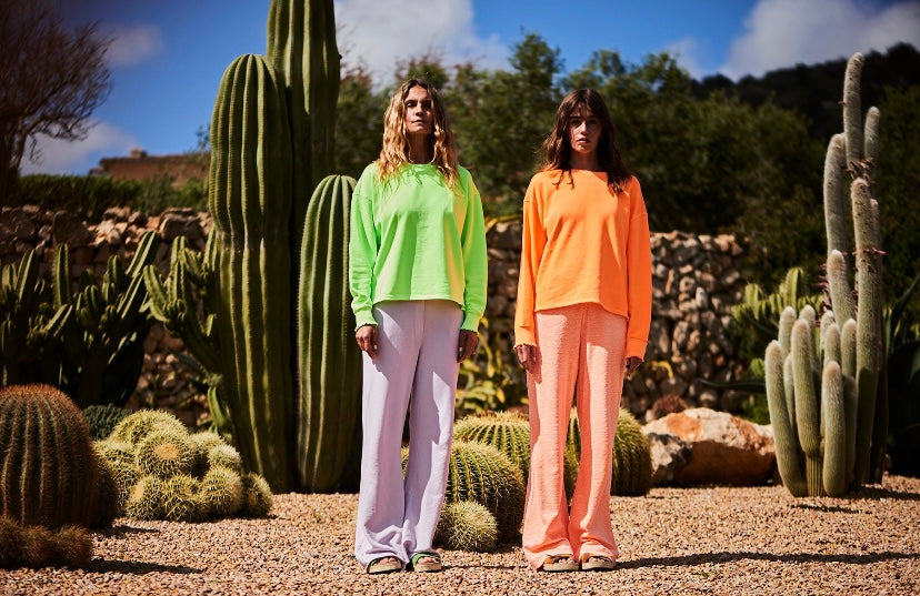 Love Joy Victory Sweatshirt Rose in Neongrün