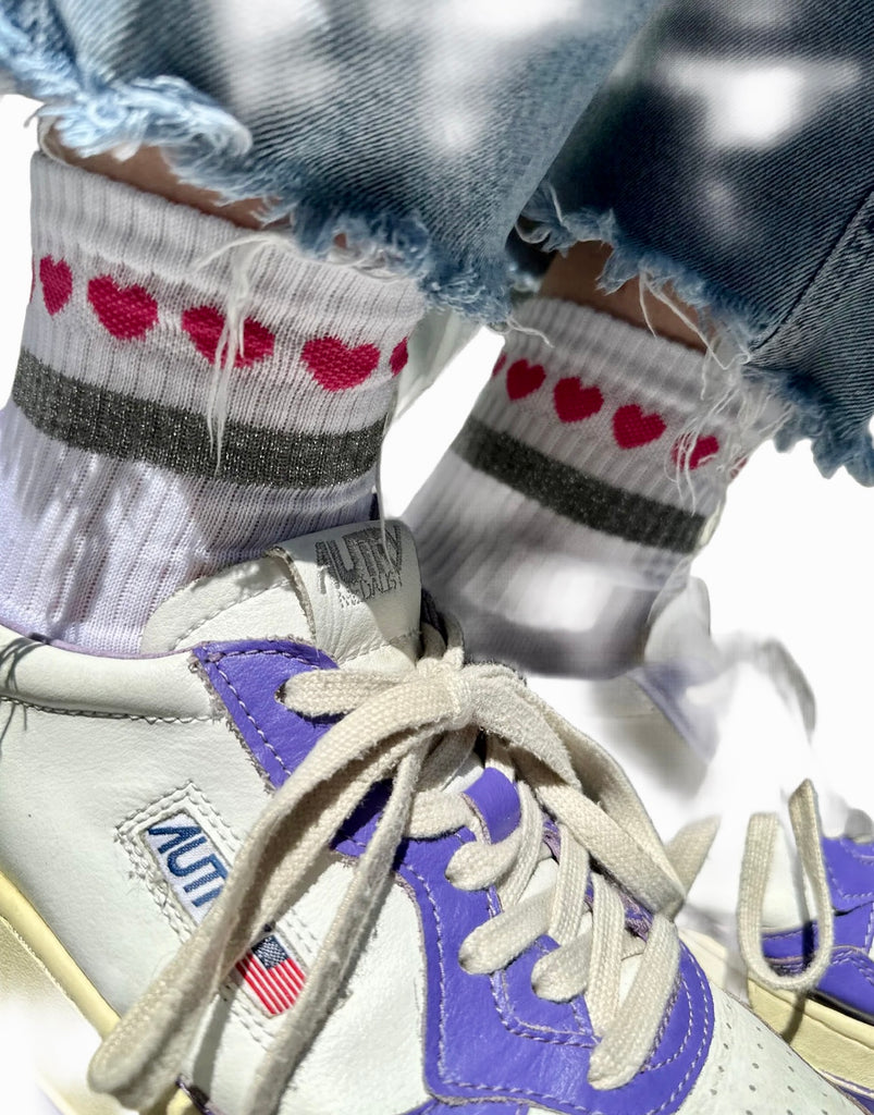 UNIO Hamburg Socken Mini Glitzi Anthra