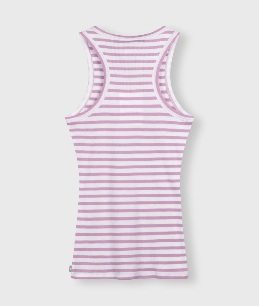 10 Days Amsterdam Tank Top Rib Stripe