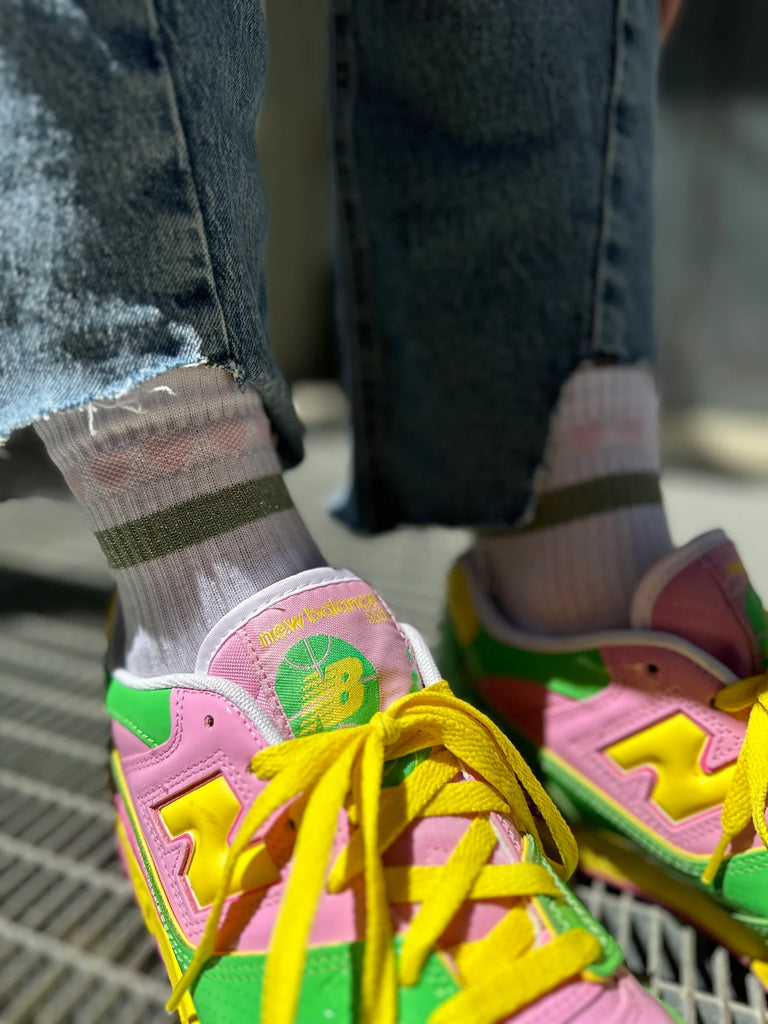 UNIO Hamburg Socken Mini Glitzi Green