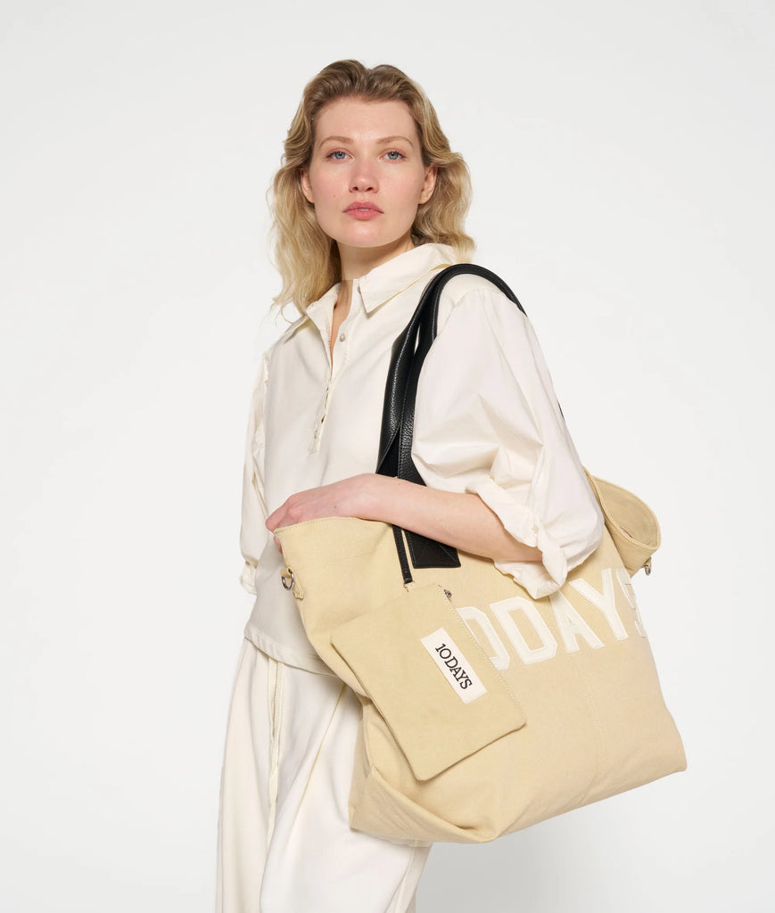 10 Days Amsterdam Canvas Shopper