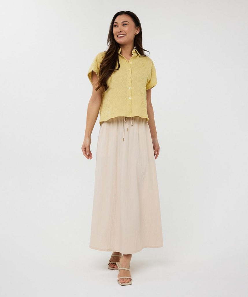 Esqualo Skirt Maxi Wide