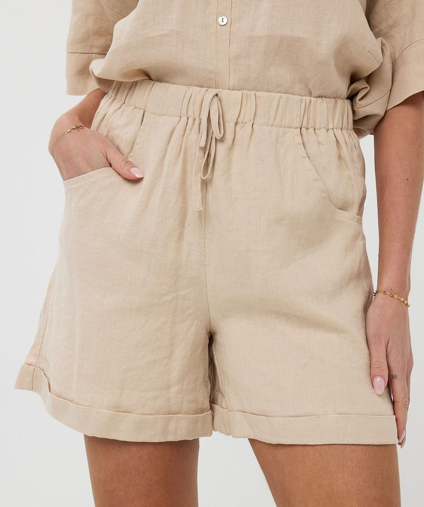 Esqualo Shorts Linen