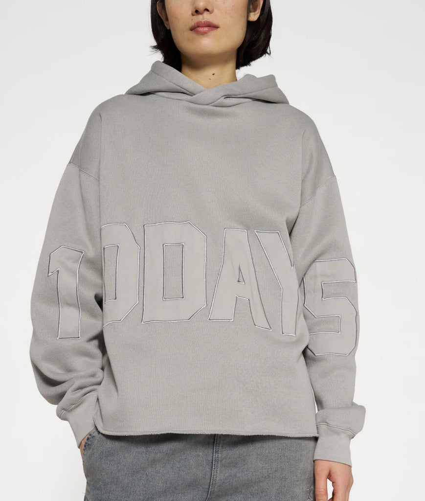 10 Days Amsterdam Statement Hoodie Logo Patch