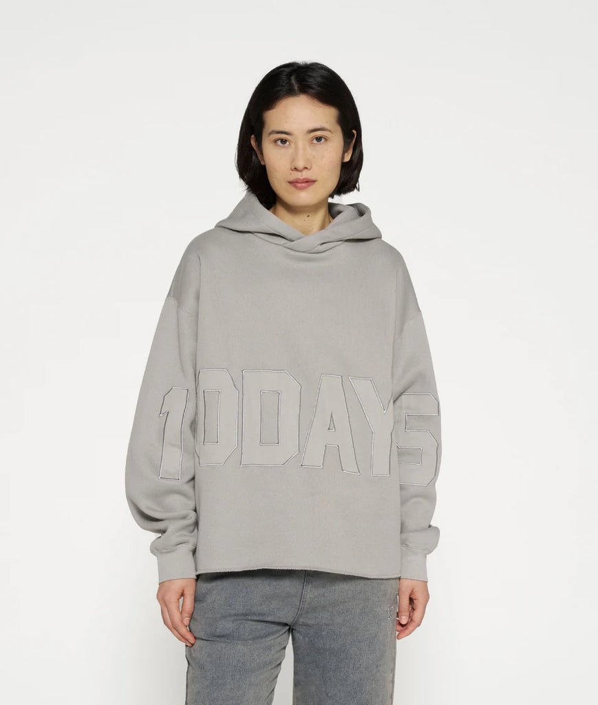 10 Days Amsterdam Statement Hoodie Logo Patch