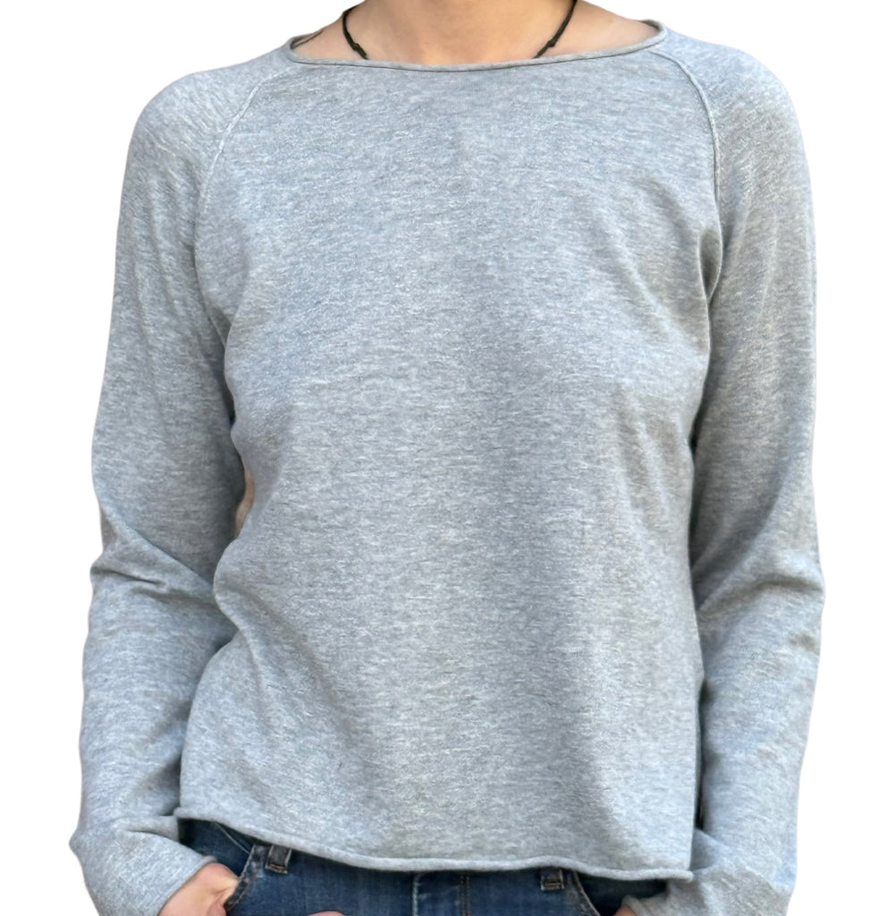 Flona Pullover Kaschmir Grey Moth