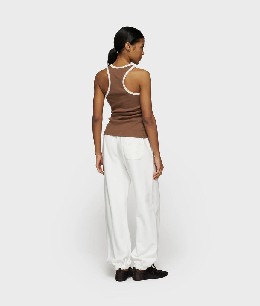 10 Days Amsterdam Tank Top Rib Contrast