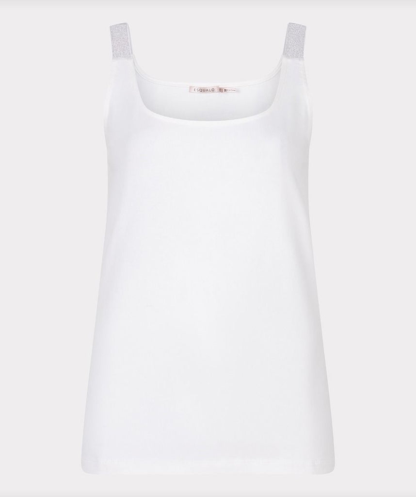 Esqualo Singlet Lurex Straps