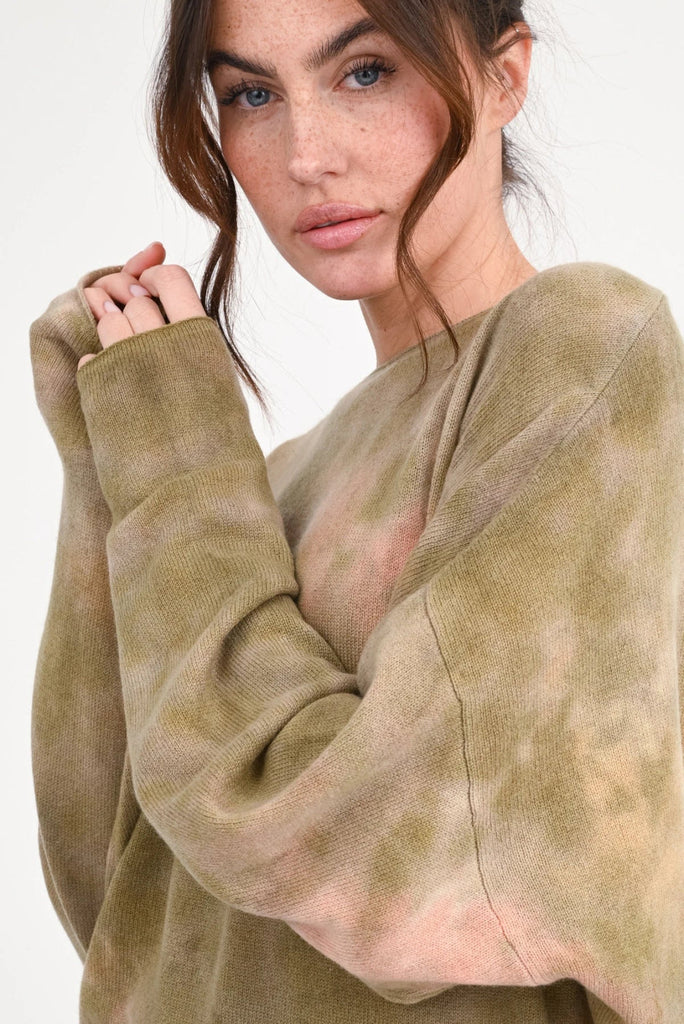 Love Joy Victory Kaschmir Batik Strickpullover Alara