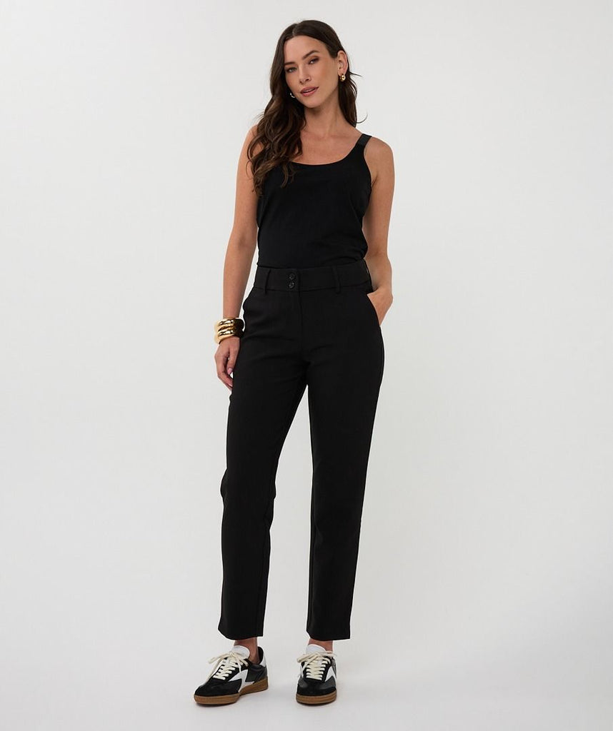 Esqualo Singlet Lurex Straps