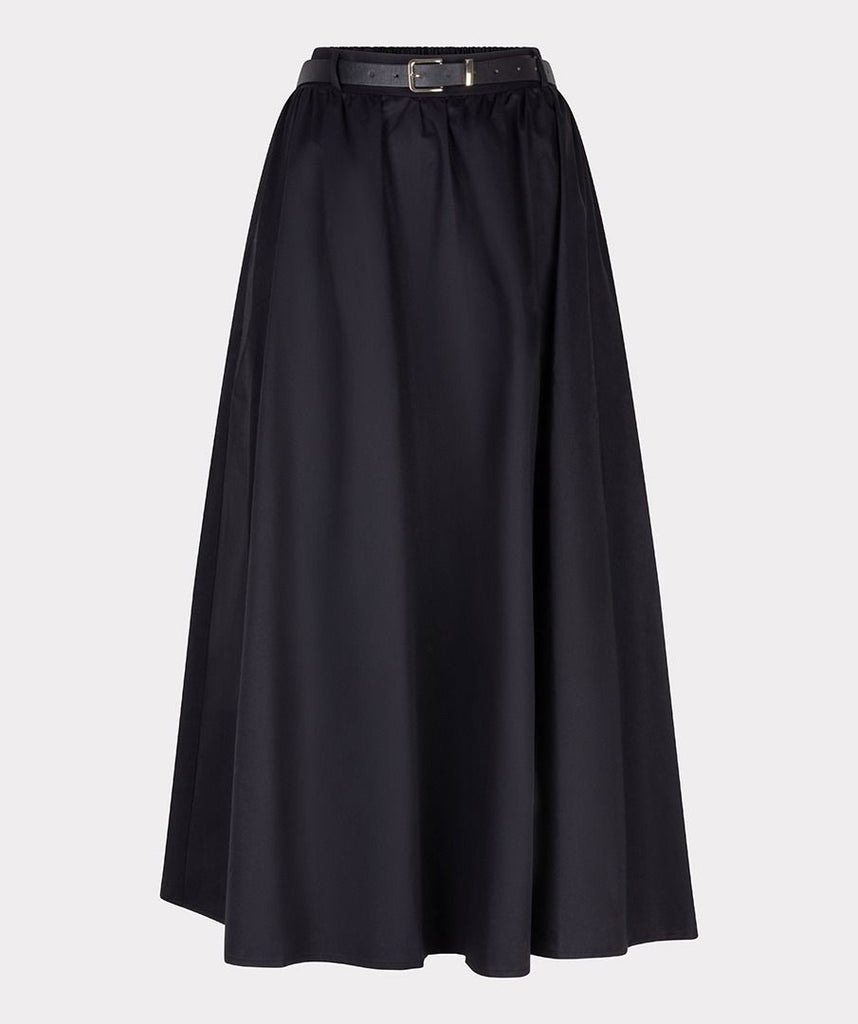 Esqualo Skirt Long Poplin Pockets