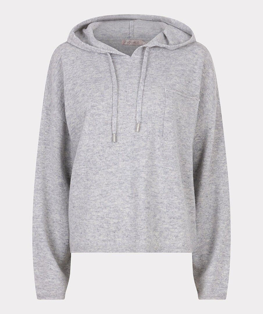 Esqualo Sweater Hoodie Chest Pocket