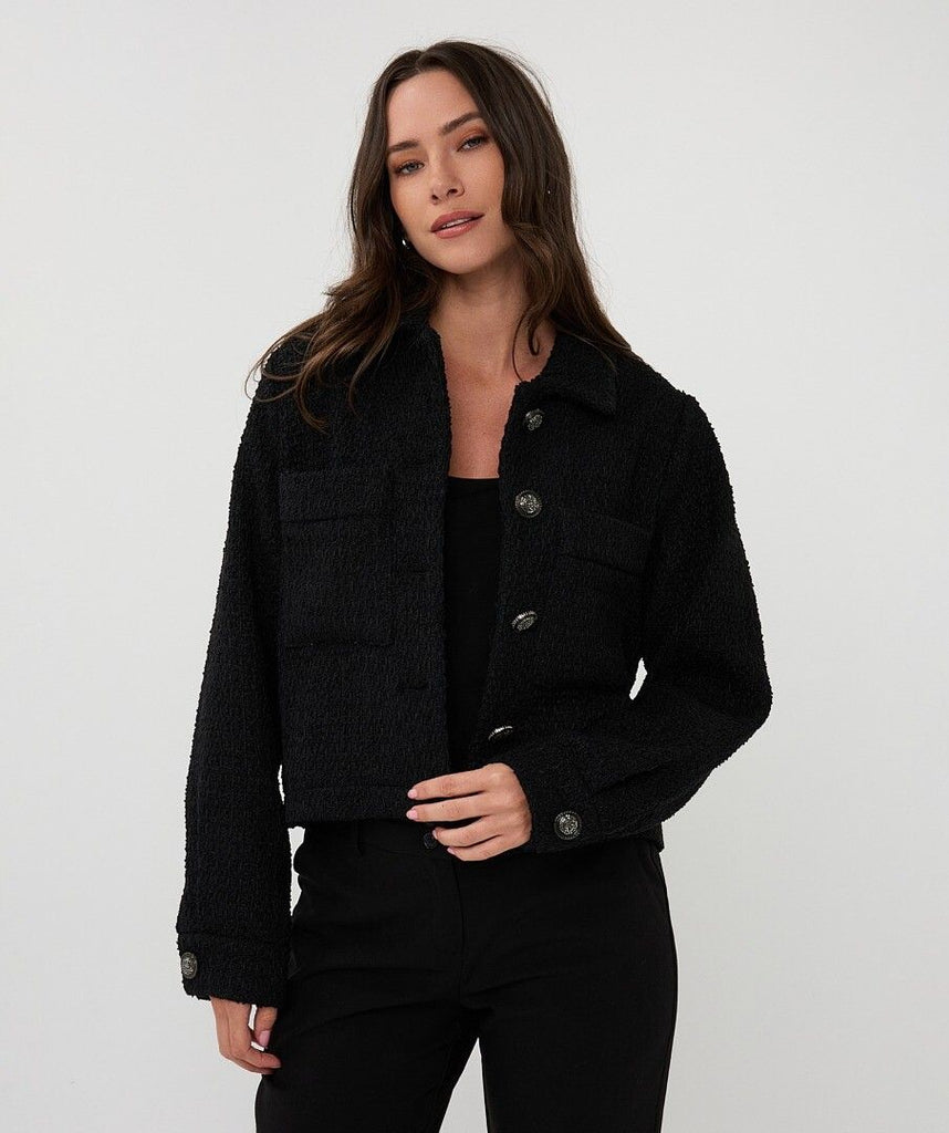 Esqualo Jacket Solid Fancy Buttons