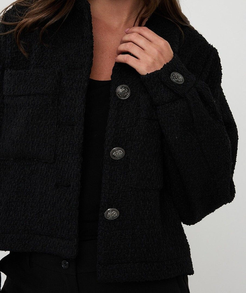 Esqualo Jacket Solid Fancy Buttons