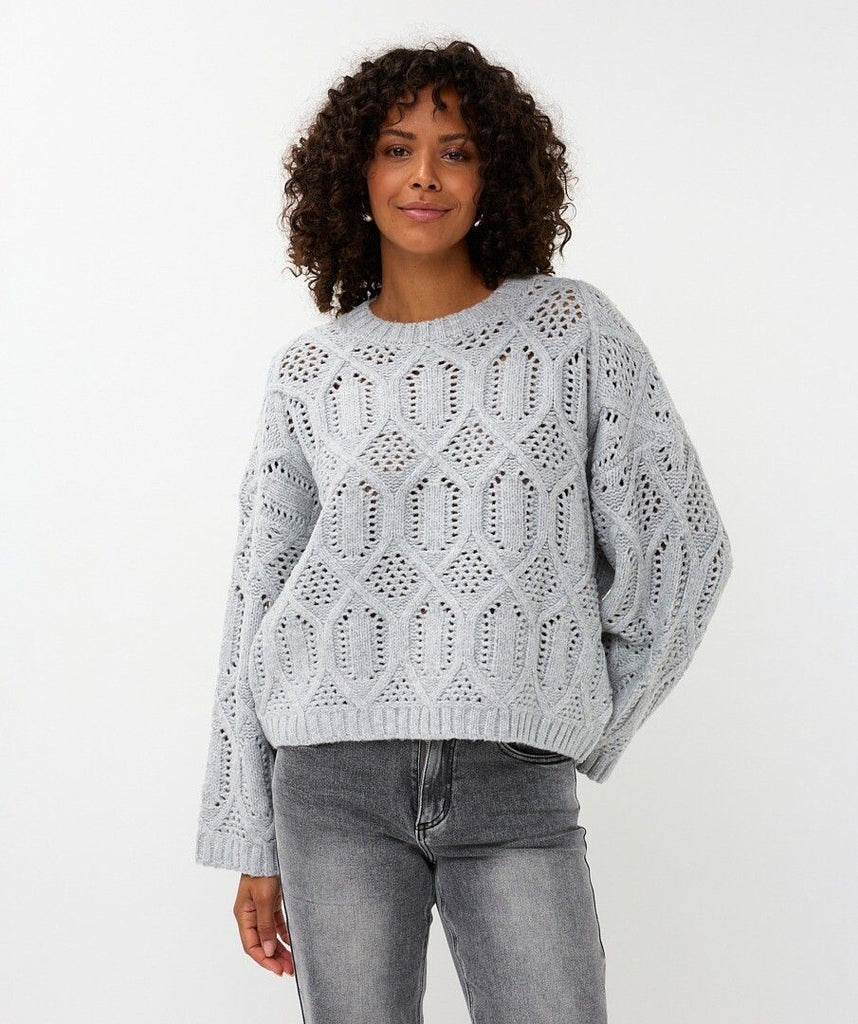 Esqualo Sweater Boxy Cables