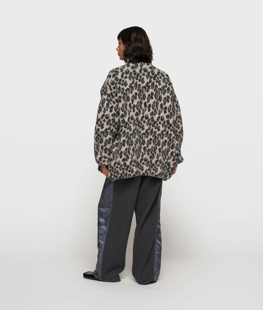 10 Days Amsterdam Knit Cardigan Leopard