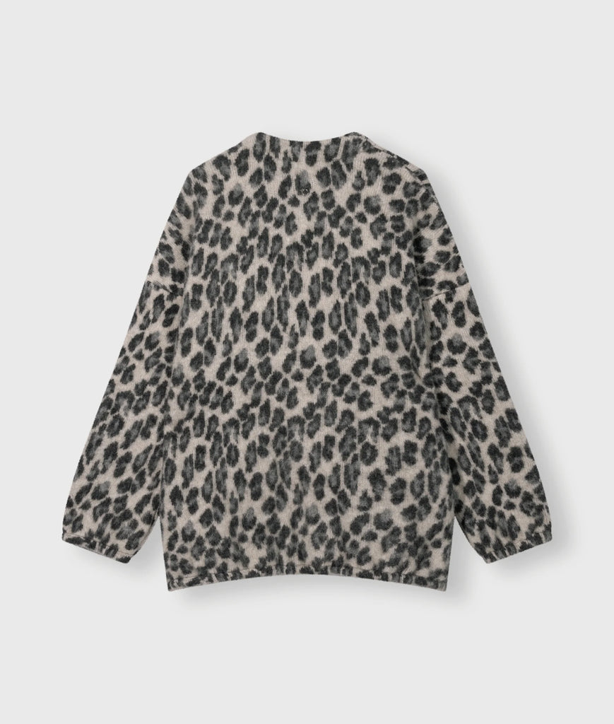 10 Days Amsterdam Knit Cardigan Leopard