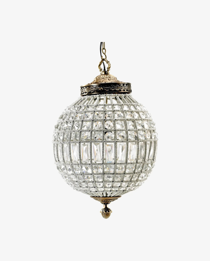 Kristalllampe Glasperlen