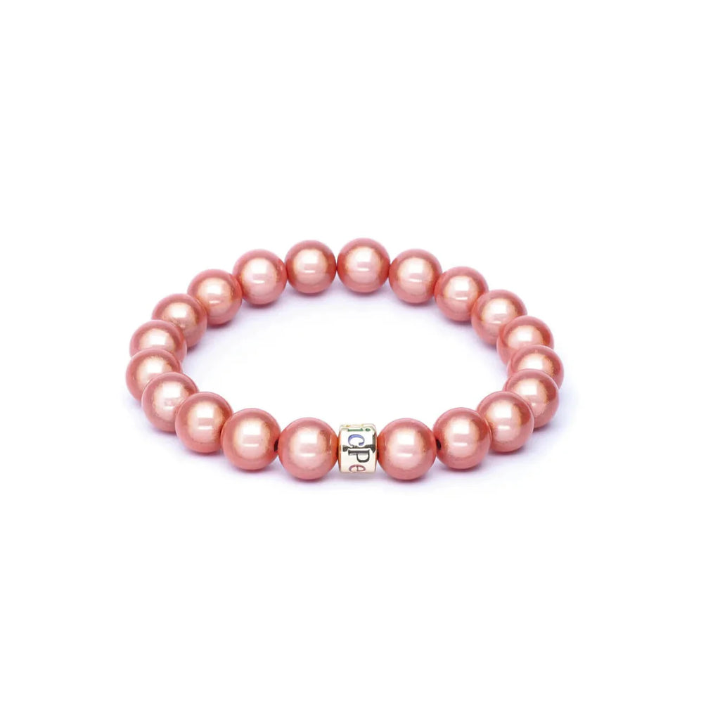 Magic Pearl ELEGANT Perlenarmband Apricot