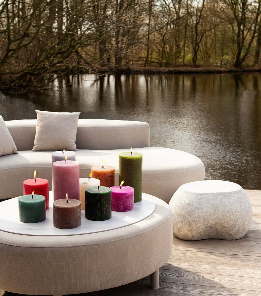 PTMD New Rustic Candle Olive