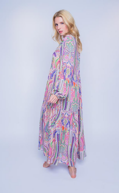 Emily van den Bergh Kleid Multicolour